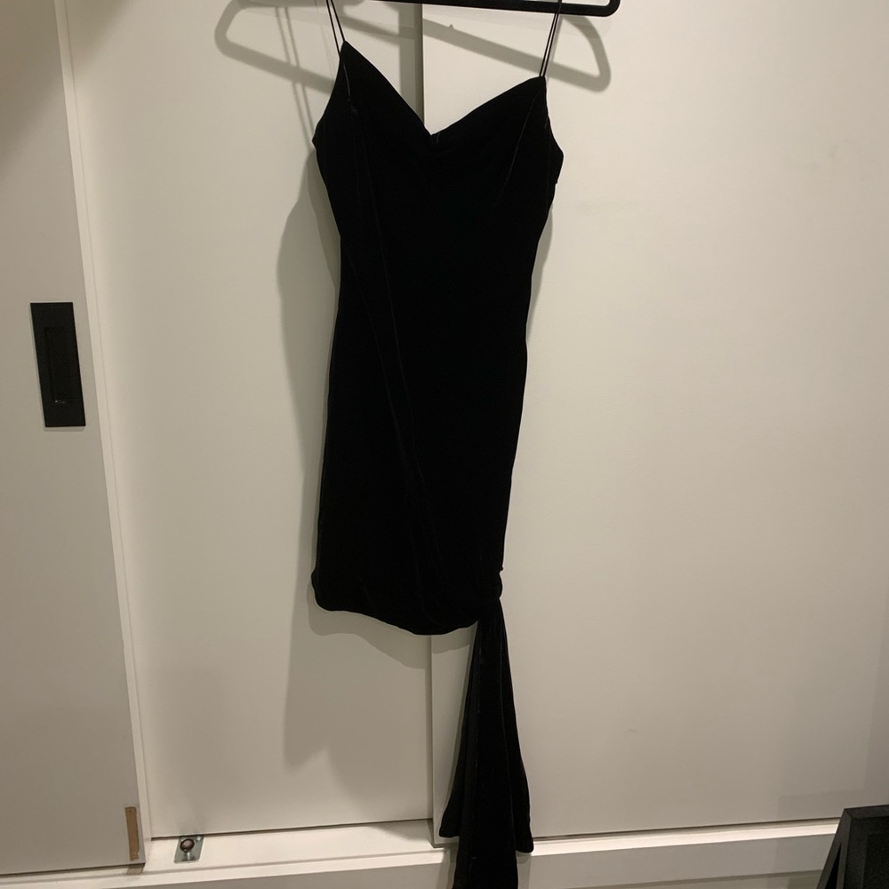 Cinq a sept velvet dress